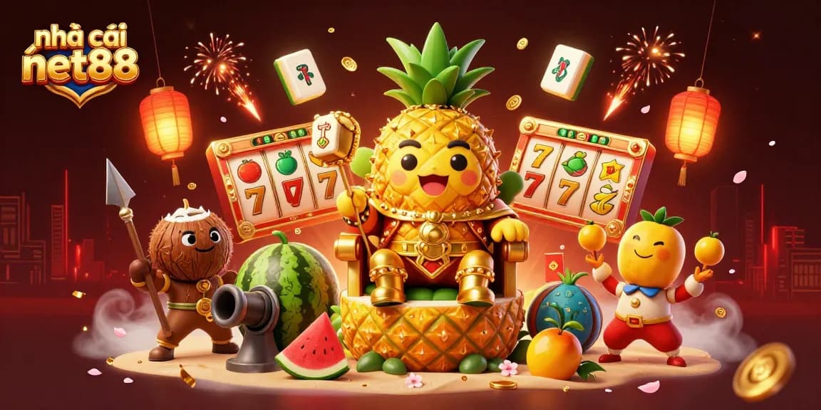 Engage in winning strategies at nhà cái net88 with a vibrant casino-themed illustration.