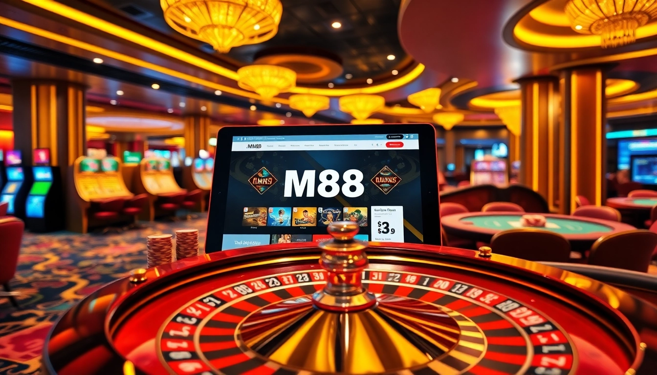 Experience the excitement of games at https://mm88.observer/ with vibrant casino scenes and thrilling action.