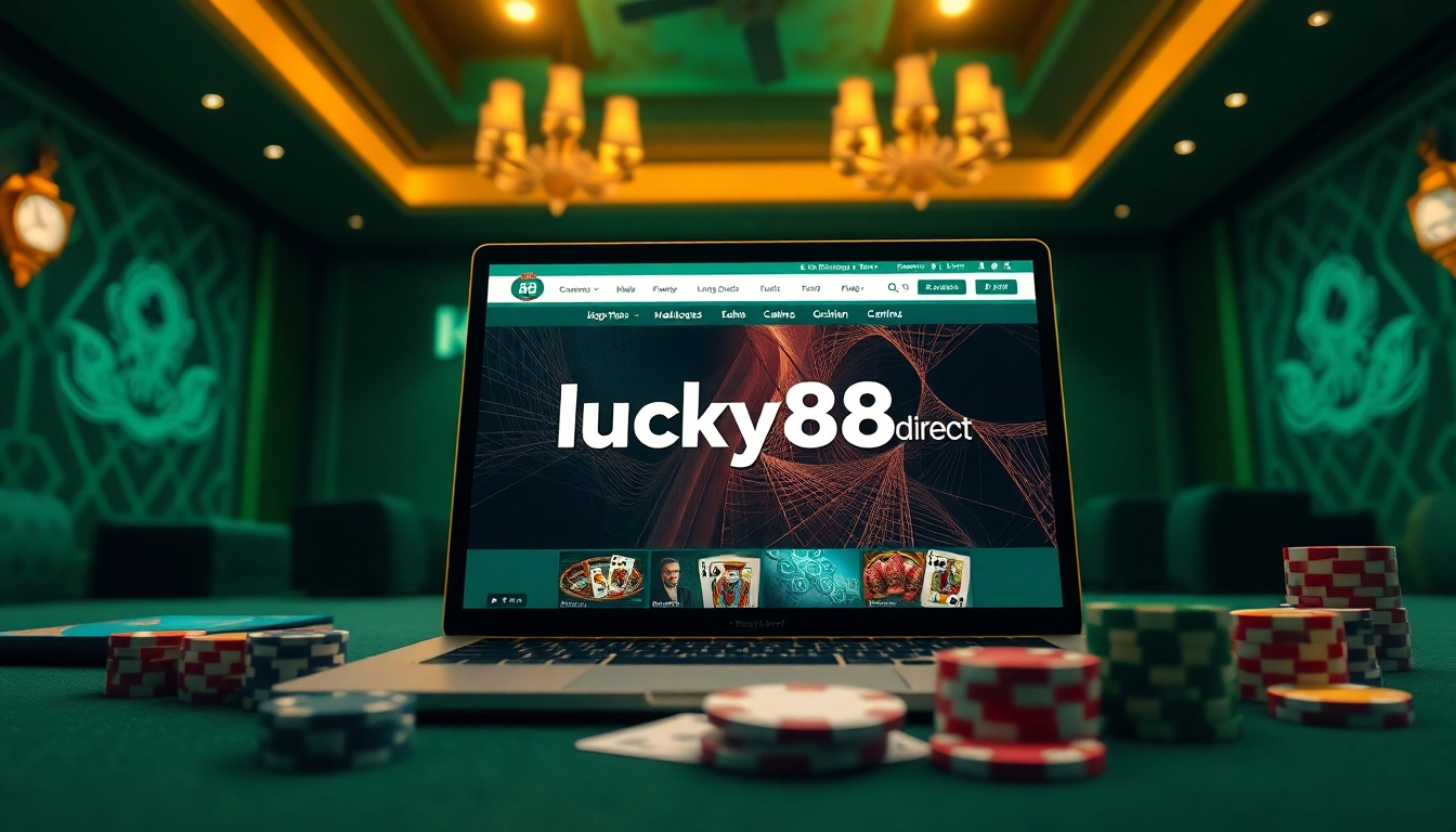 Experience premium online gaming at https://lucky88.direct/ with an inviting digital casino atmosphere.