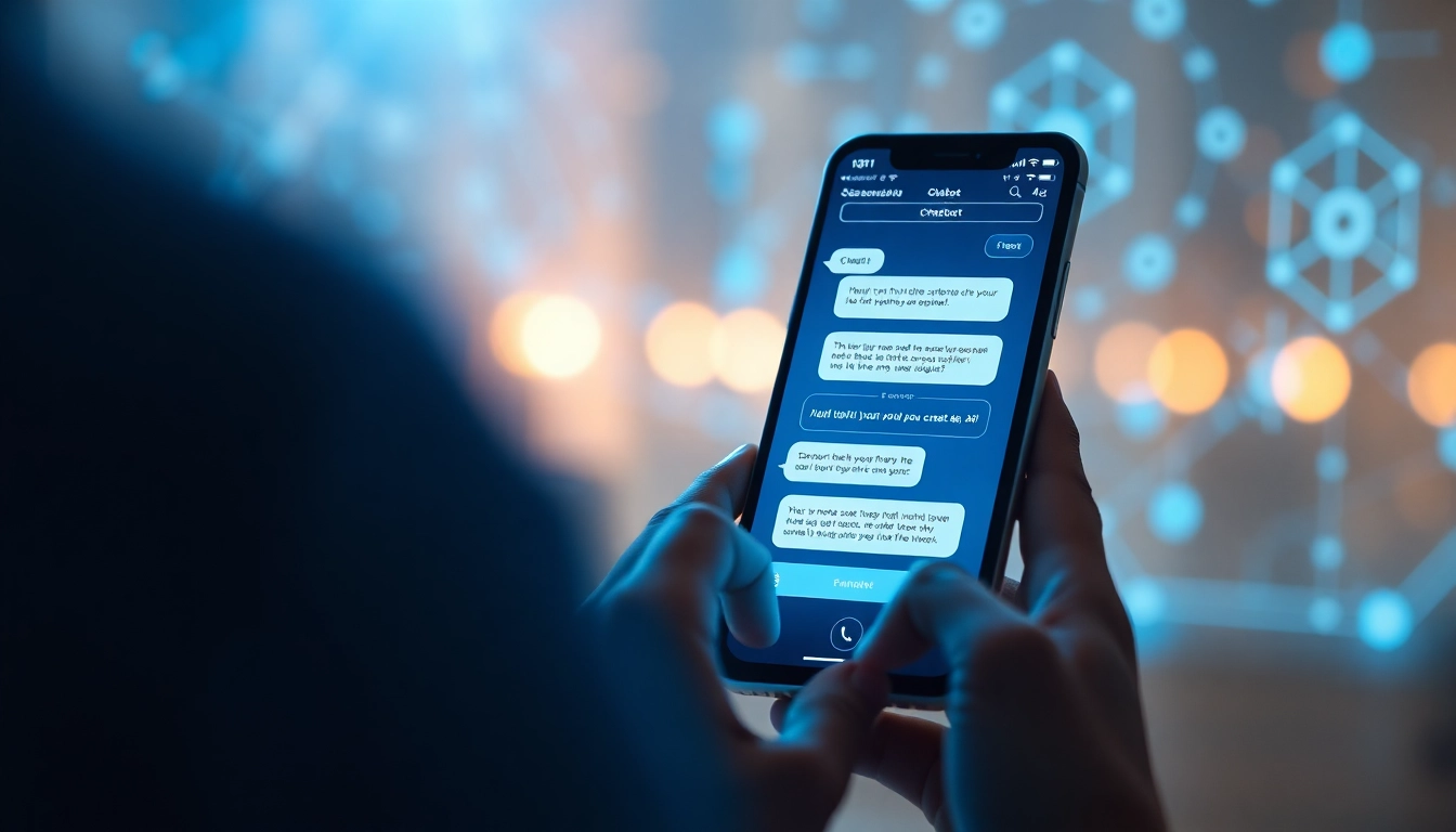 Interactive chatbot interface for Crushon AI, showcasing modern design and user engagement.