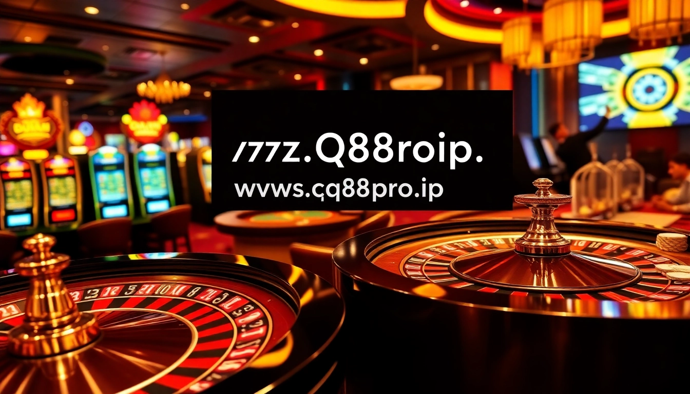 Experience the excitement of gambling at https://qq88pro.vip/ with vibrant casino games and tables.