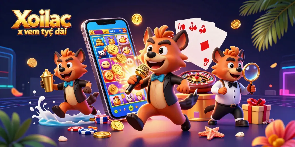 Xoilac xem trực tiếp offers an engaging atmosphere with hyenas running a sports betting club and dynamic casino elements.